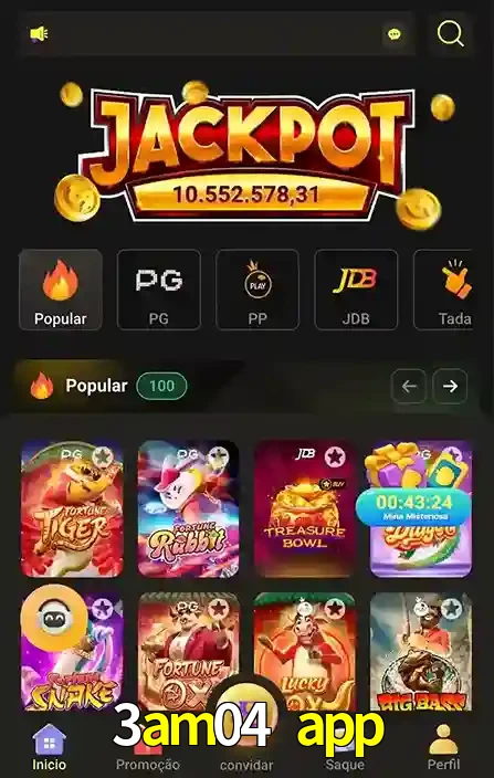 Promoções Especiais no 3am04 app App