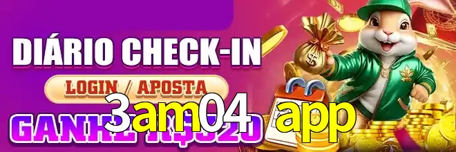 Captura da interface do 3am04 app com cassino, destacando a diversidade de jogos.